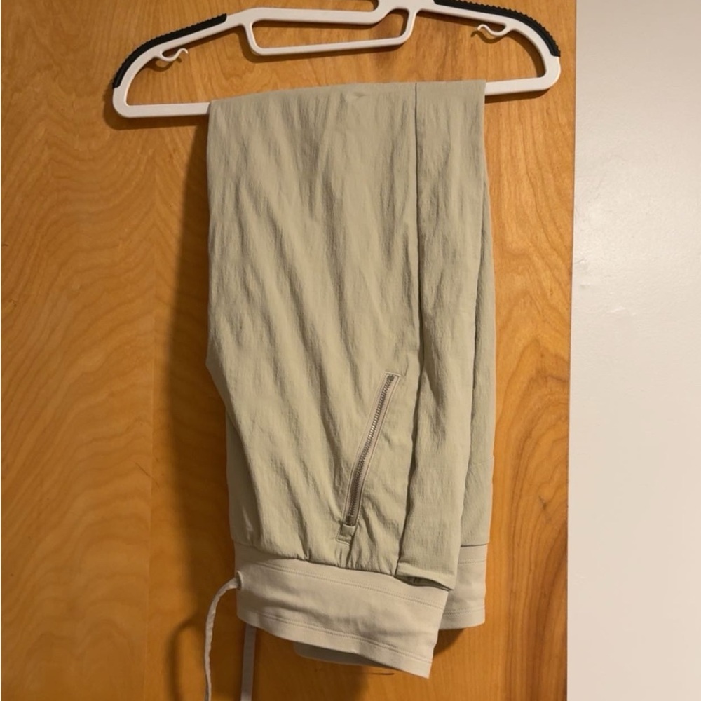 Athleta Light Tan Track Pants